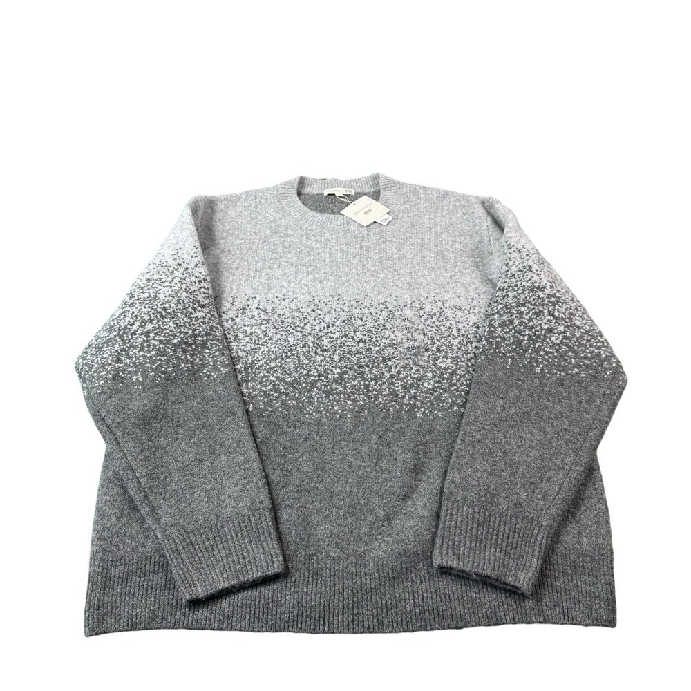 Uniqlo x JW Anderson Souffle Yarn Gradient Crewneck Sweater Light Gray Size‎ XL